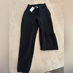 SPANX Black Track Pants